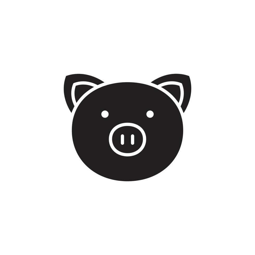 pig zodiac vector for website symbol icon presentation