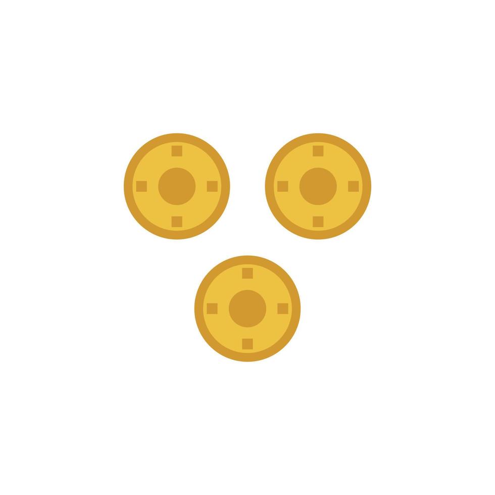 coin chinese vector for website symbol icon presentation