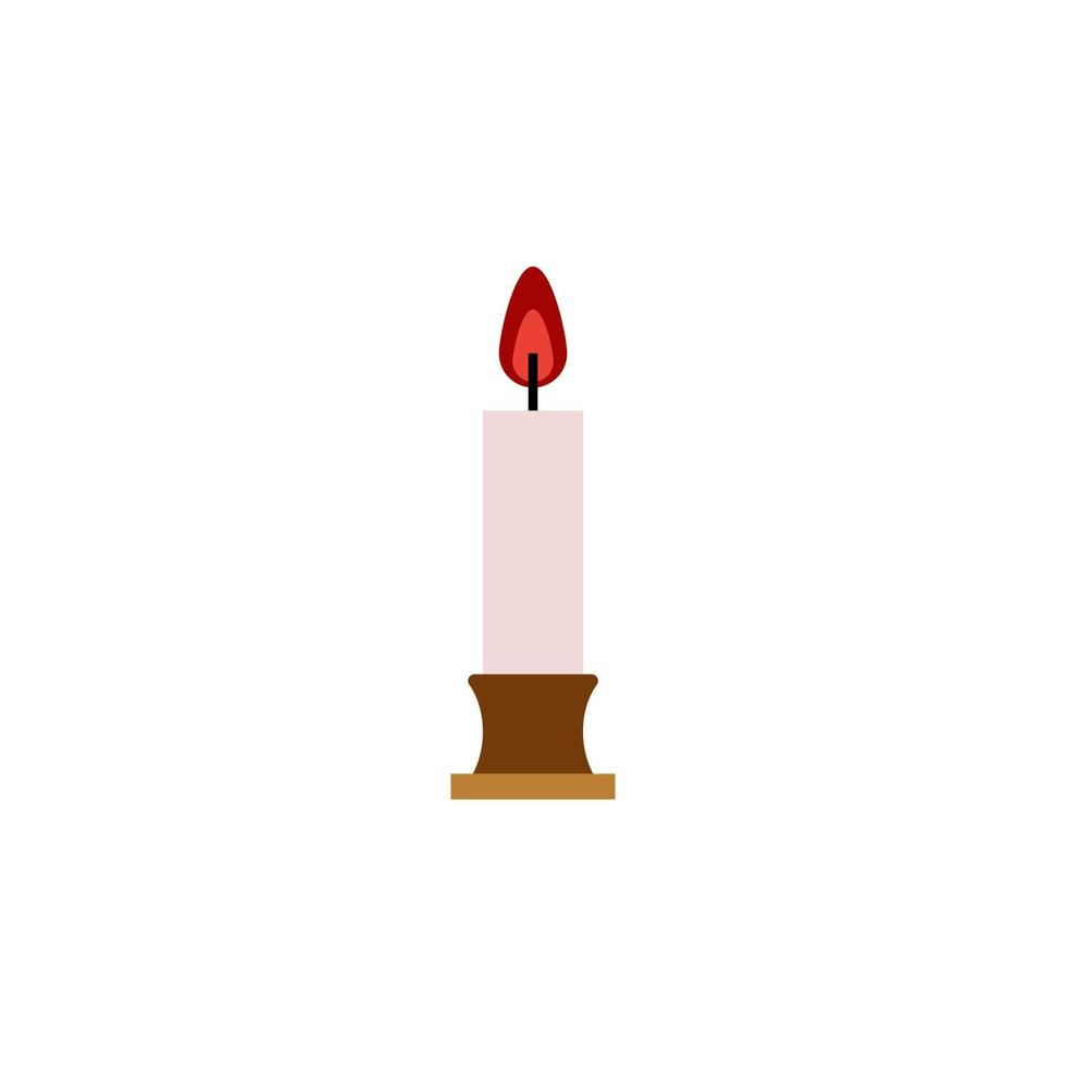 candle vector for website symbol icon presentation