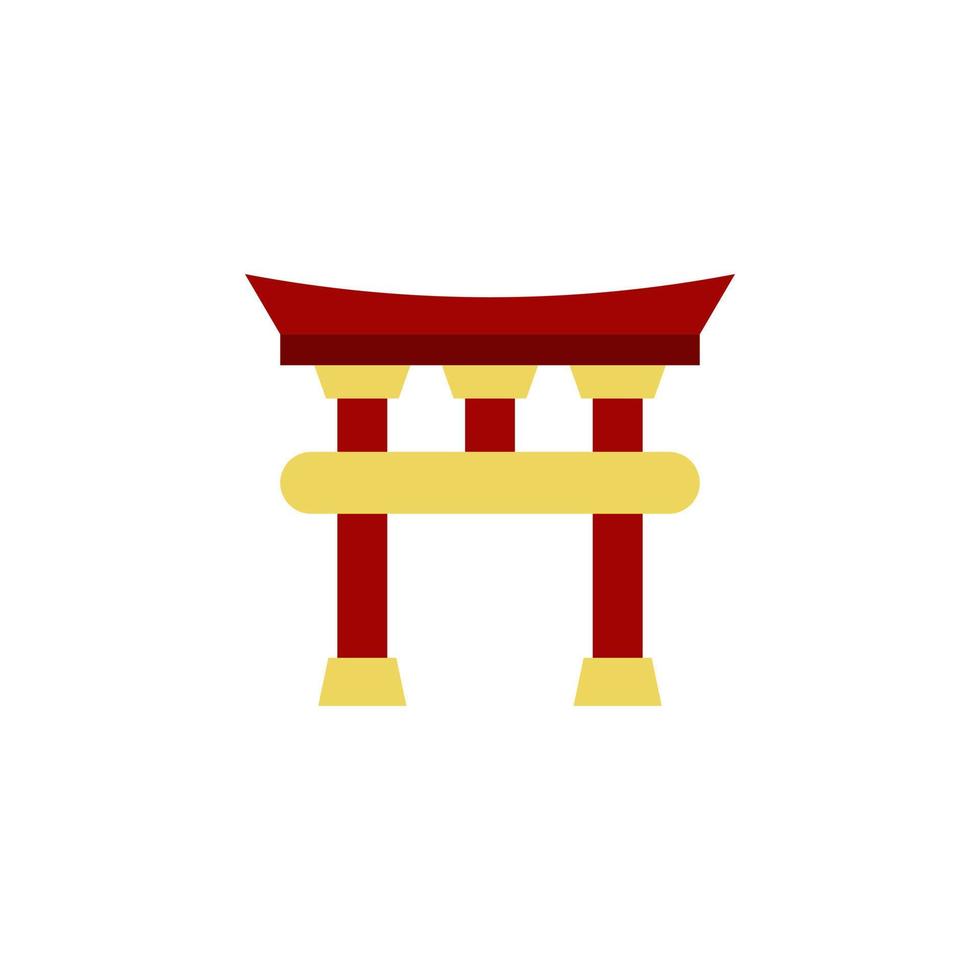 temple chinese vector for website symbol icon presentation