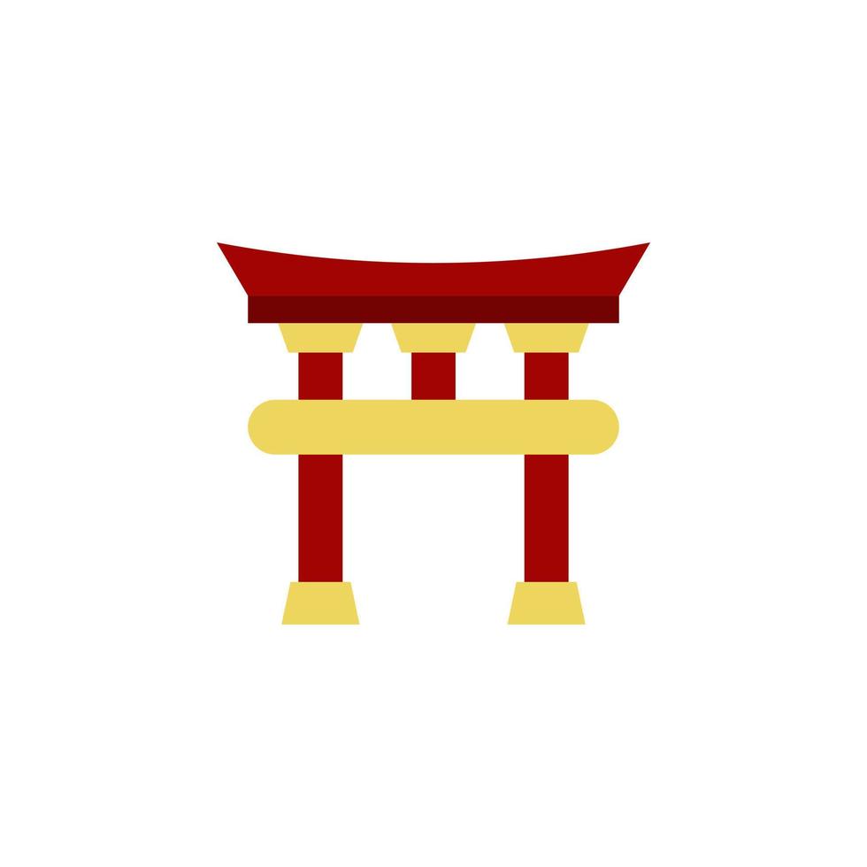 temple chinese vector for website symbol icon presentation