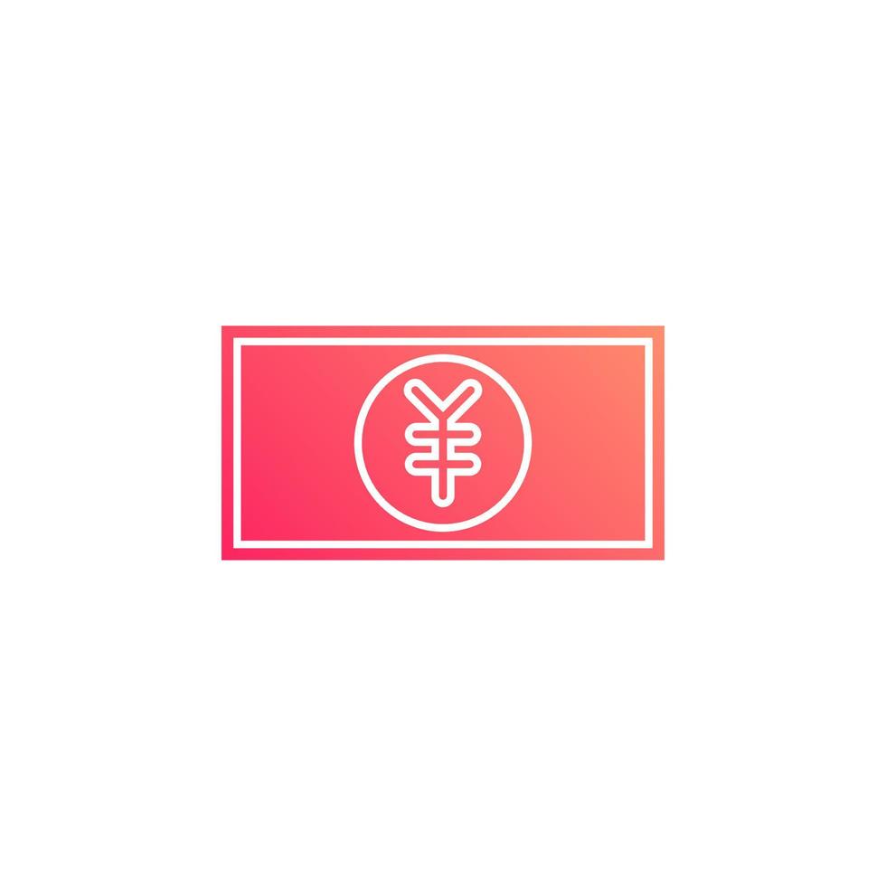 yuan vector for website symbol icon presentation