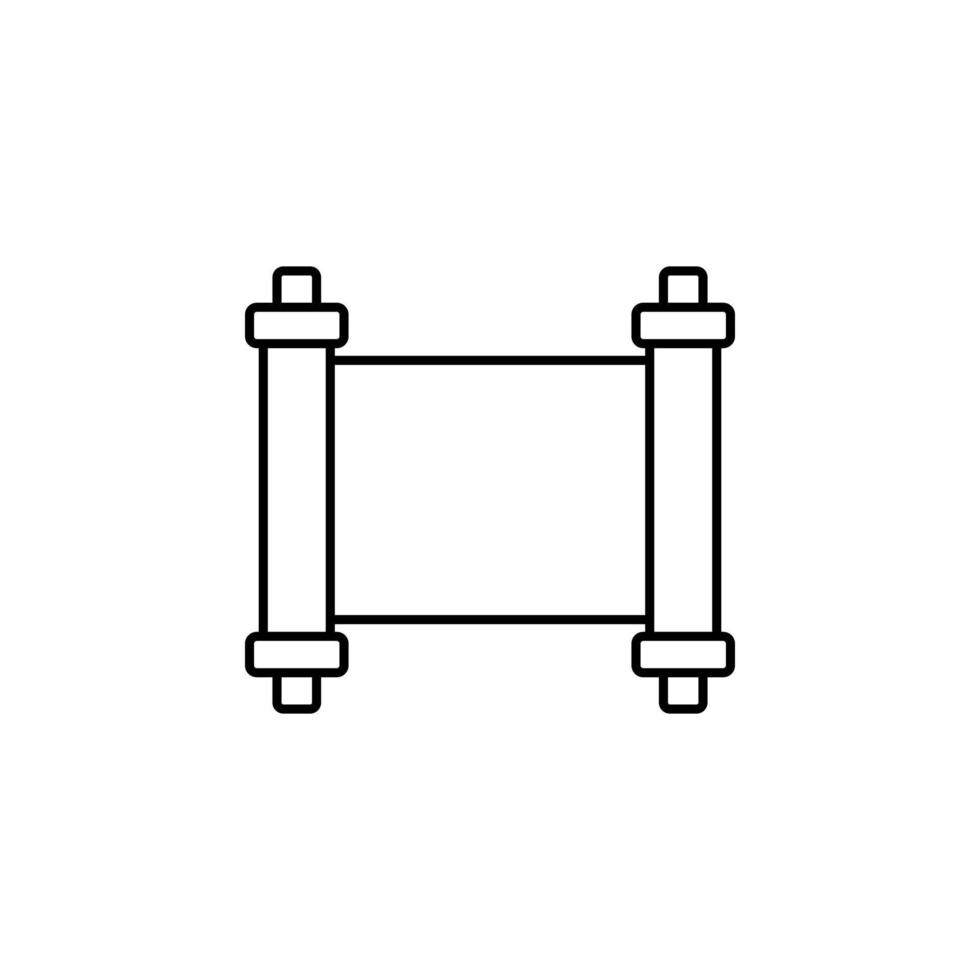 chinese scroll vector for website symbol icon presentation