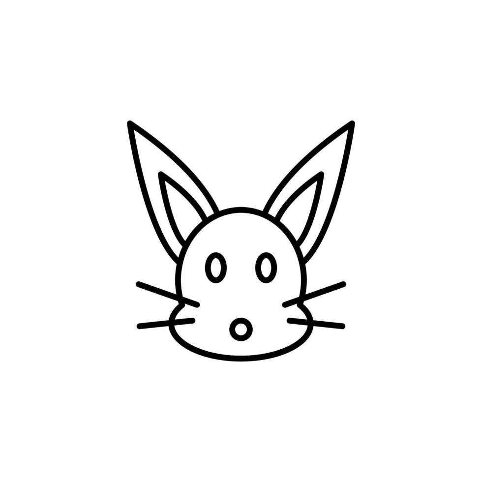 rabbit zodiac vector for website symbol icon presentation