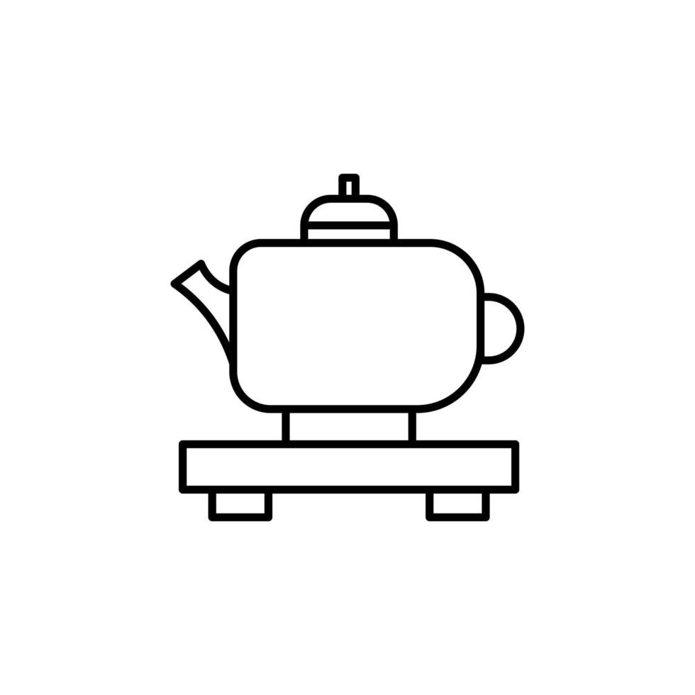 tea pot vector for website symbol icon presentation