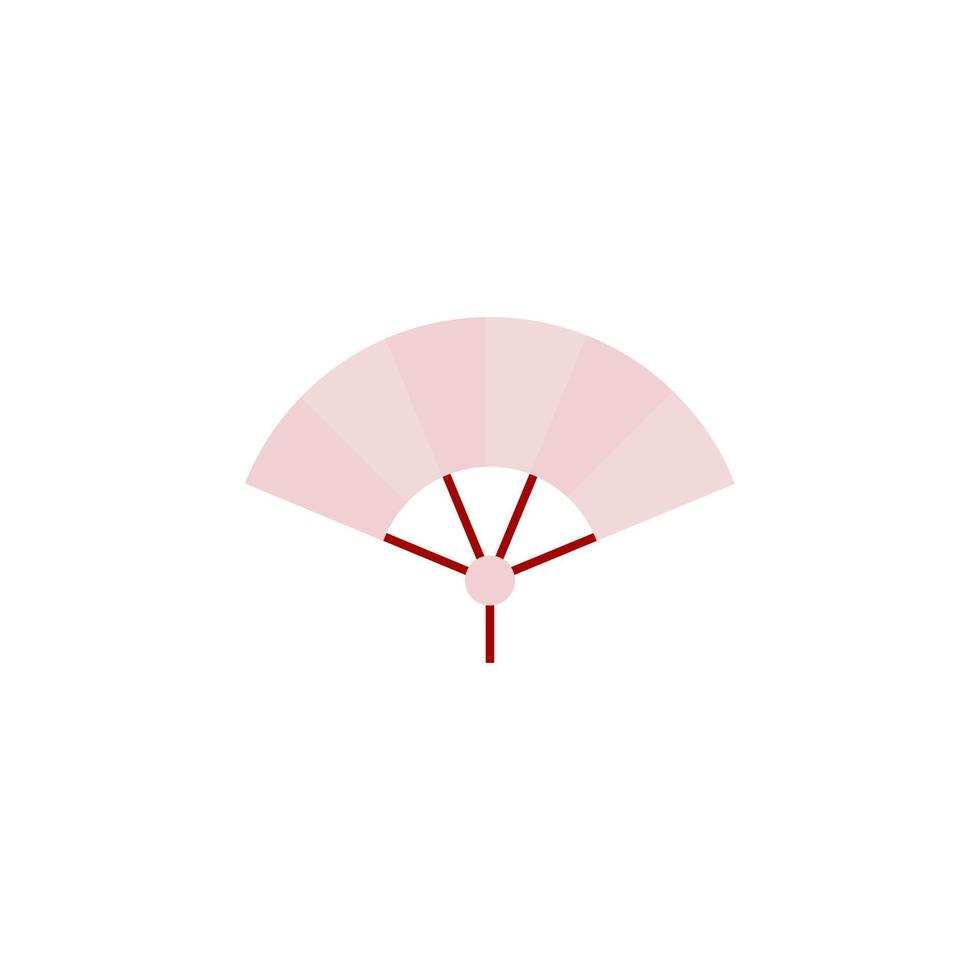 hand fan vector for website symbol icon presentation