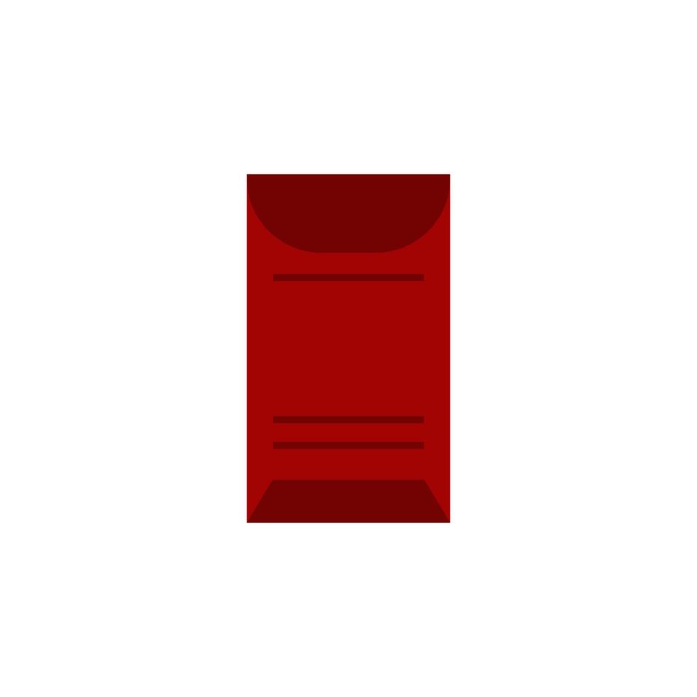 red envelope vector for website symbol icon presentation