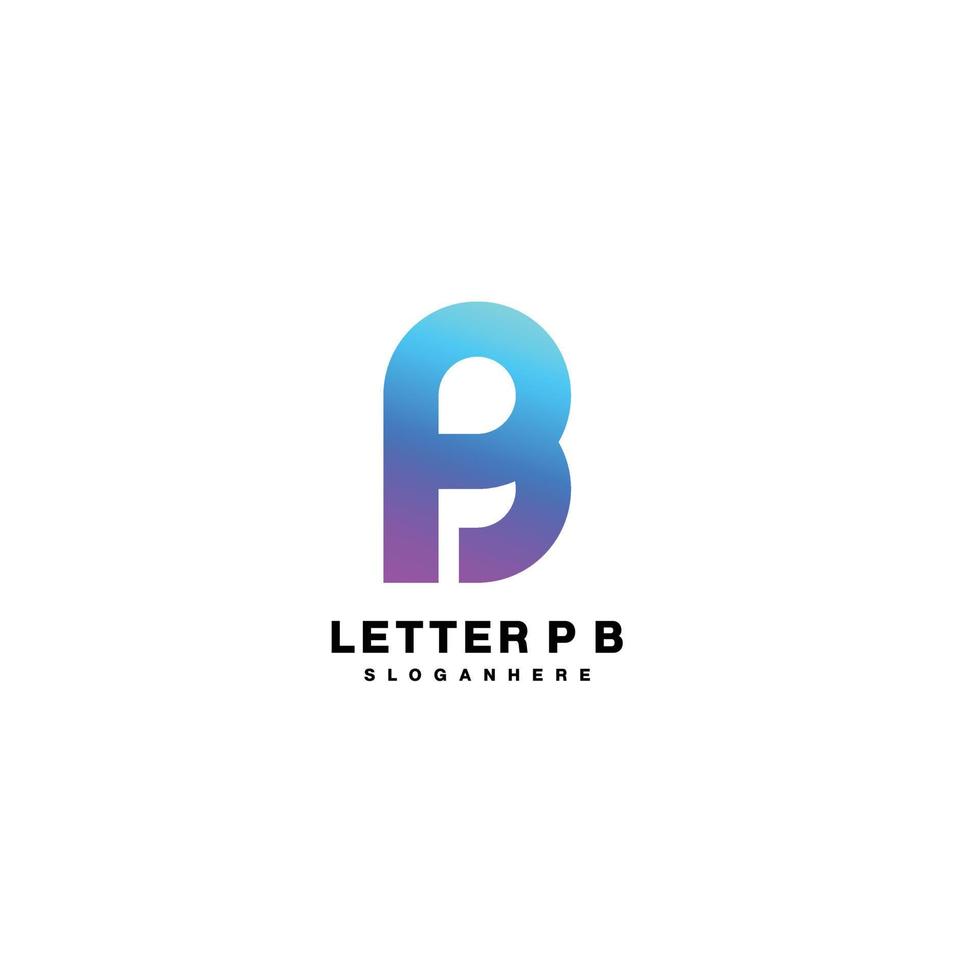 letter b design vector logo template illustration