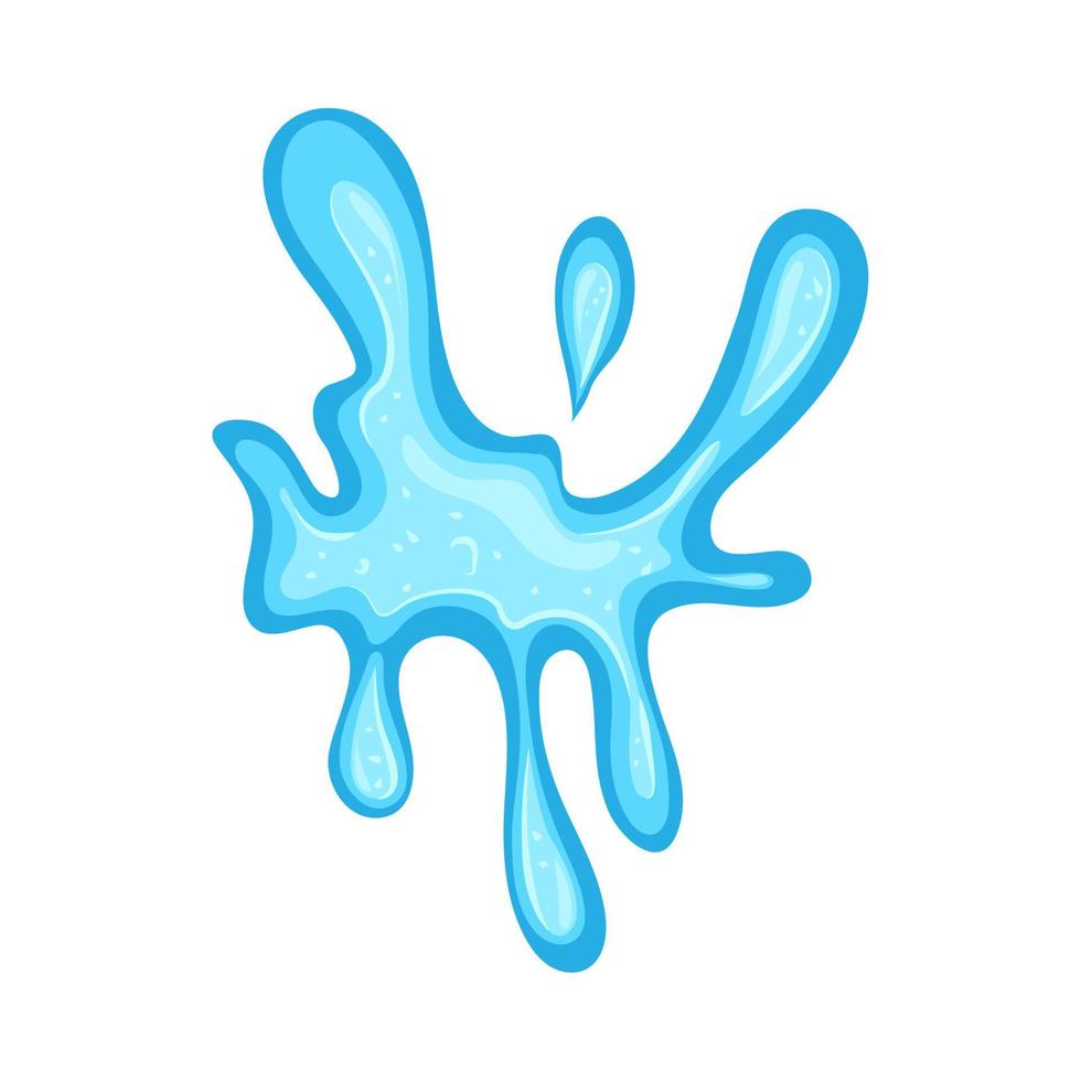 H2O Splash icon vector