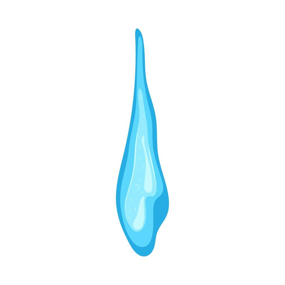 H2O splash icon vector