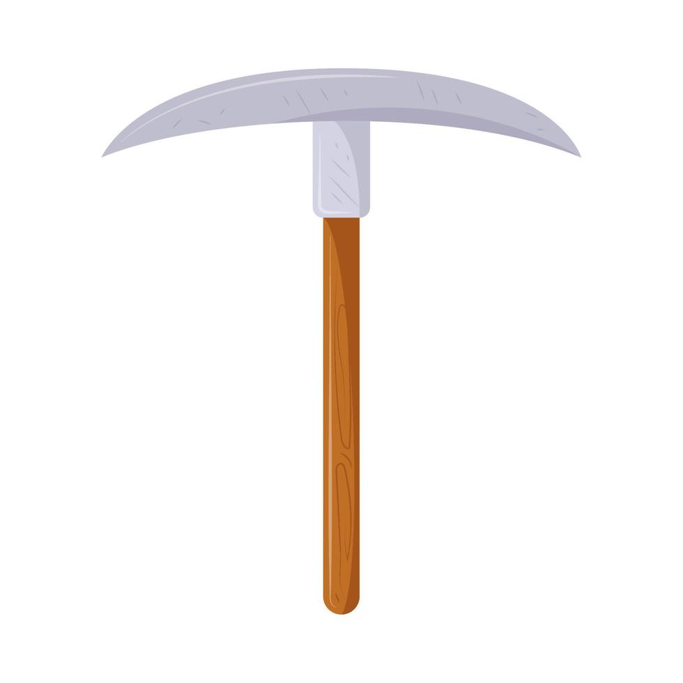 pickaxe tool icon vector