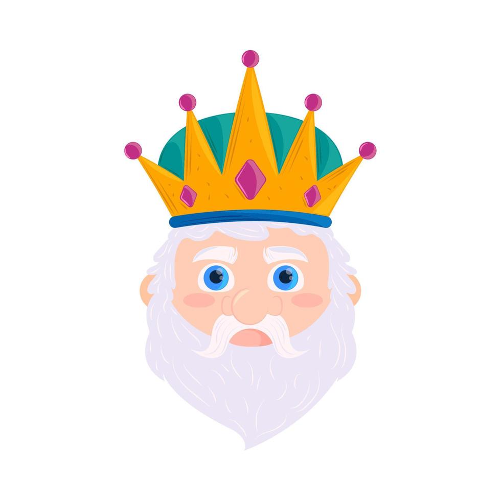king wise melchor vector