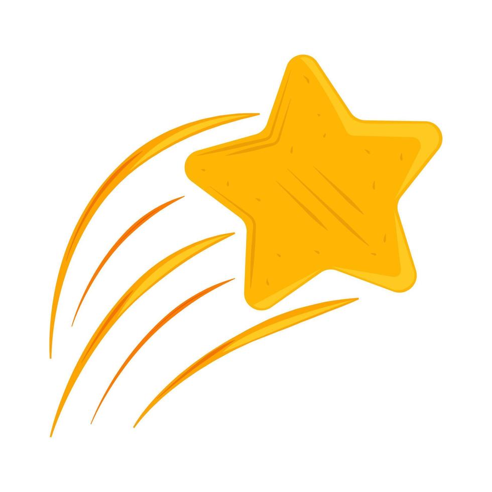 shiny star icon vector