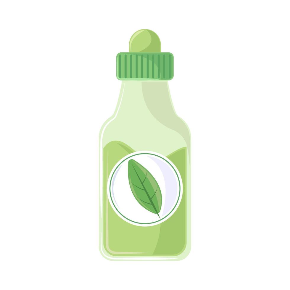 cruelty free cosmetics dropper vector