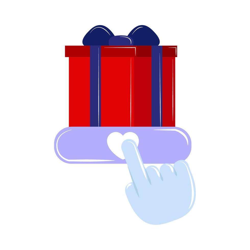 online shopping clicking vector