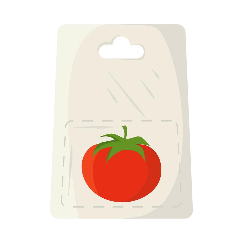 gardening seeds tomatoes pack vector