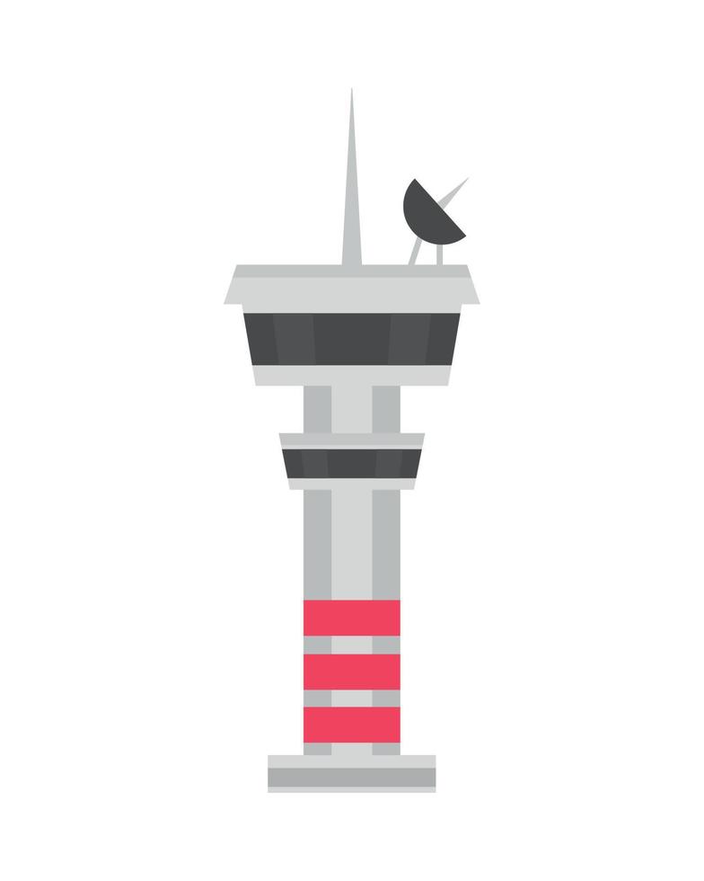 airport control tower vector