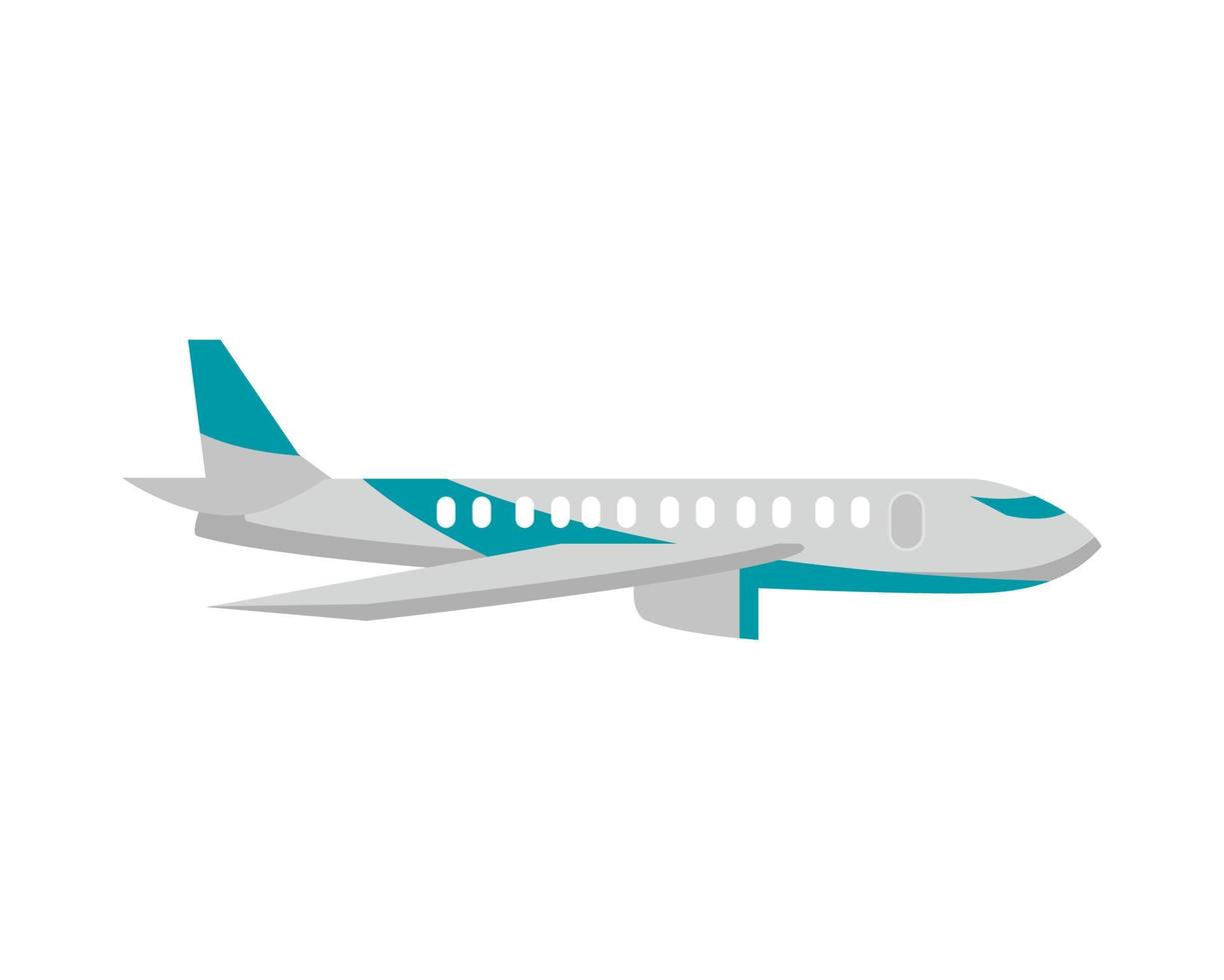 airplane transport icon vector