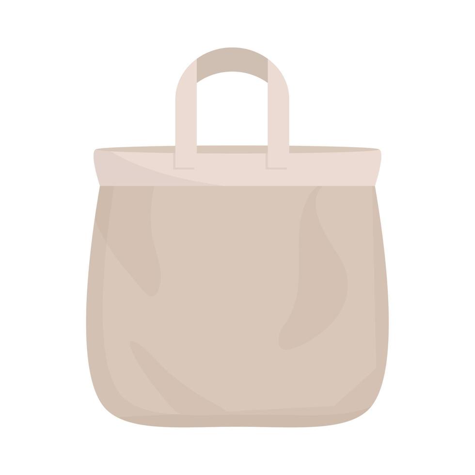 cotton bag icon vector