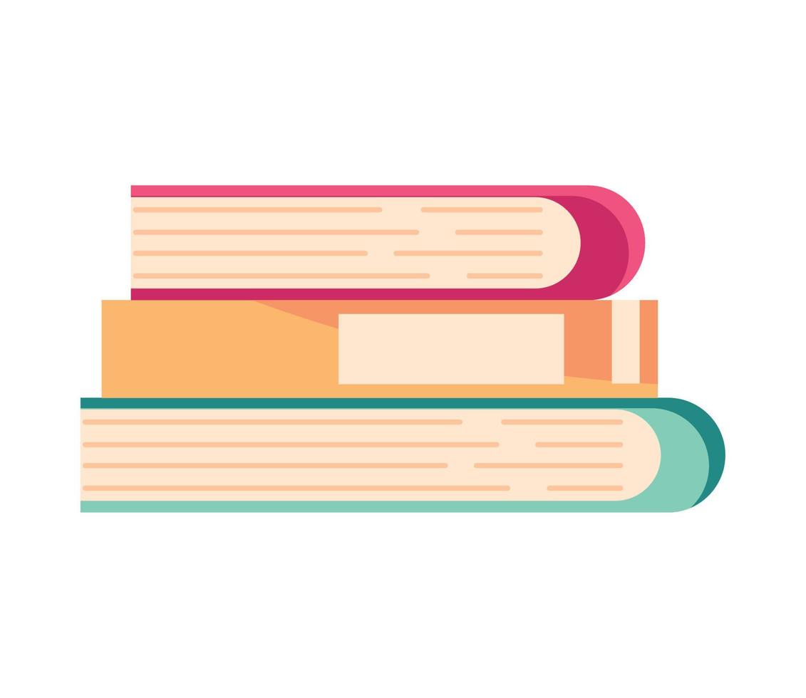 stack of books vector