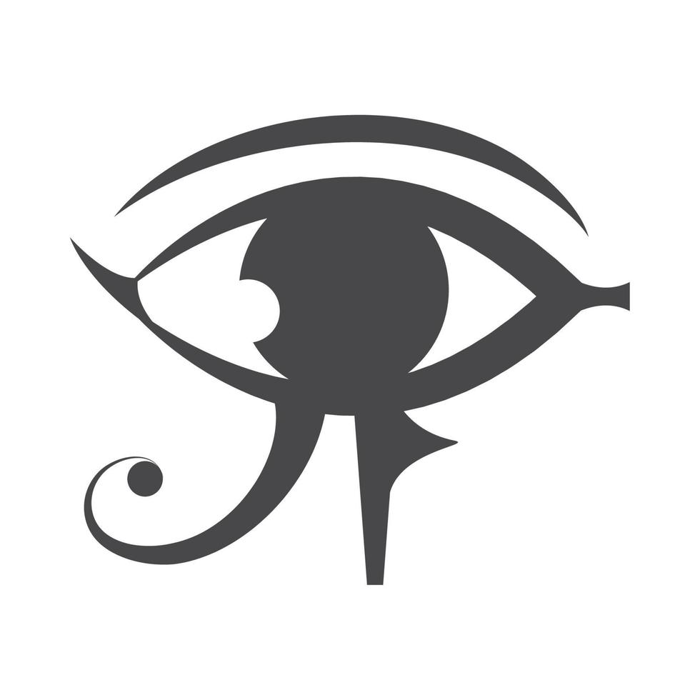 eye of horus Egyptian vector