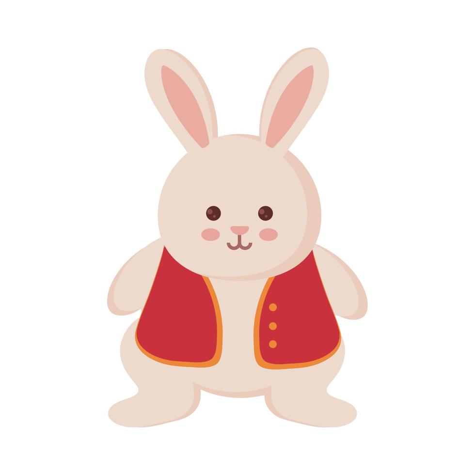 rabbit chinese new year vector