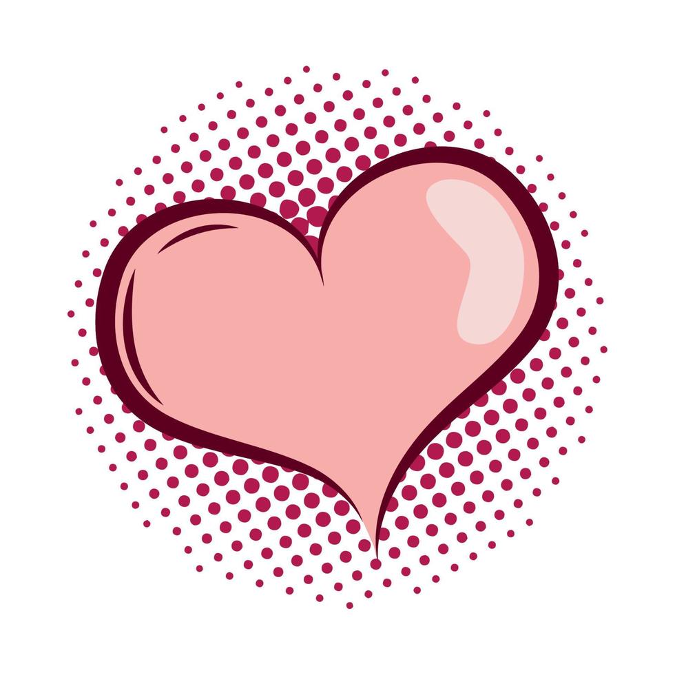 heart valentines day vector