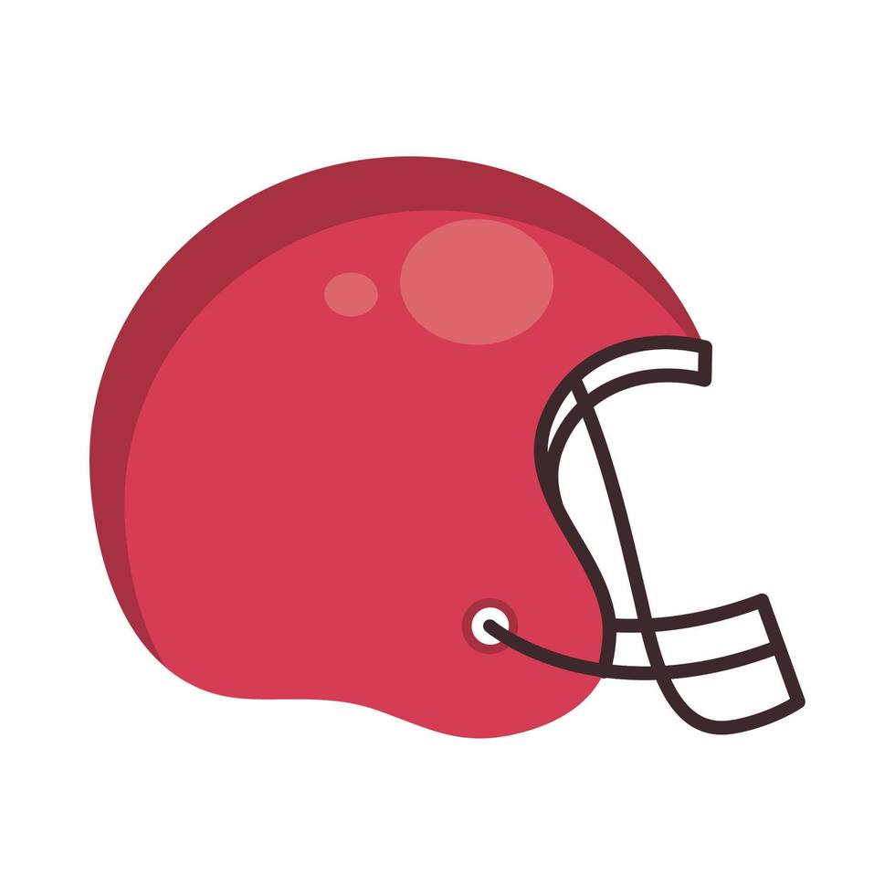 american football helmet vector