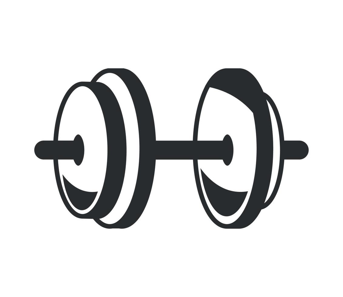 Dumbbells, Gym, Workout, Fitness Icon Graphic by Hoeda80