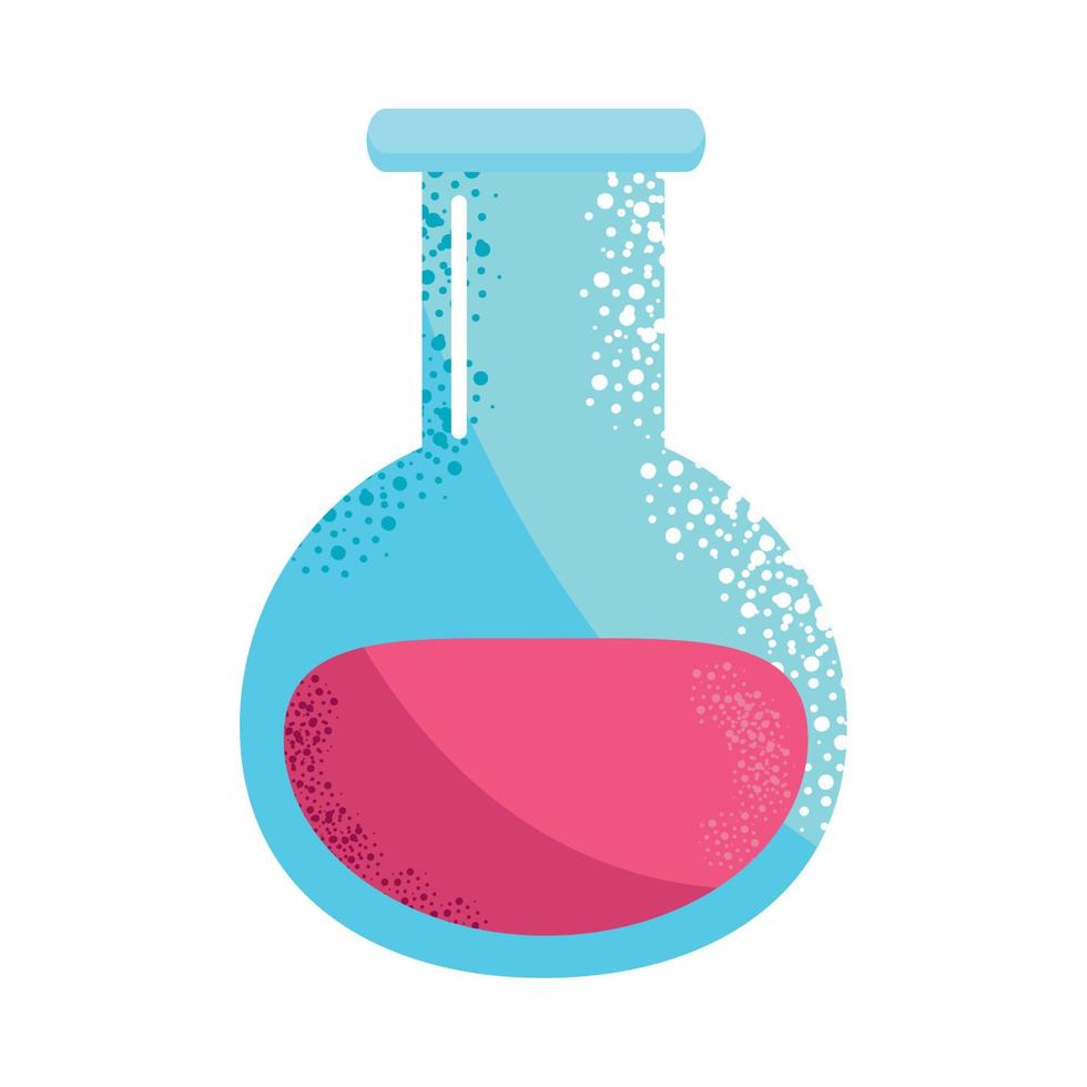 medicine flask icon vector