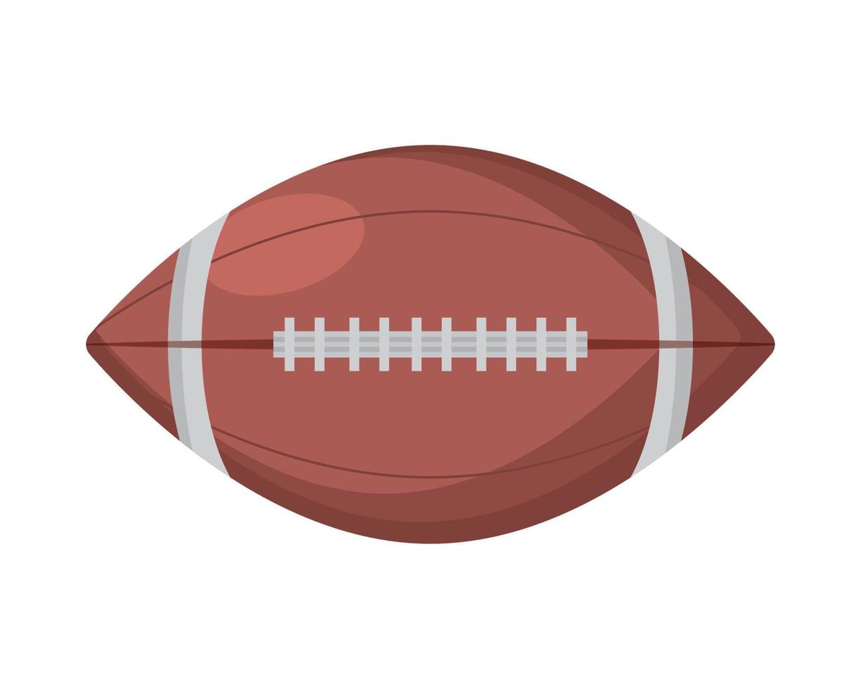 american football ball sports vector