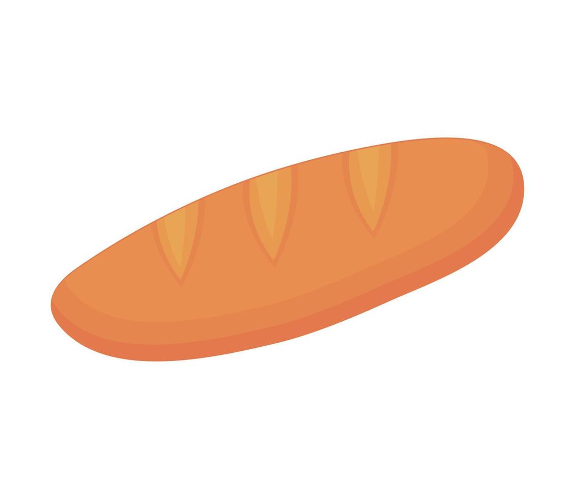 whole bread icon vector