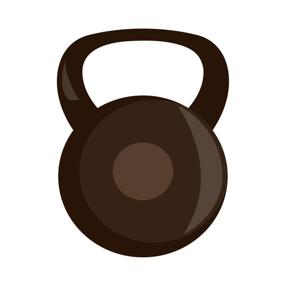 fitness kettle sports vector