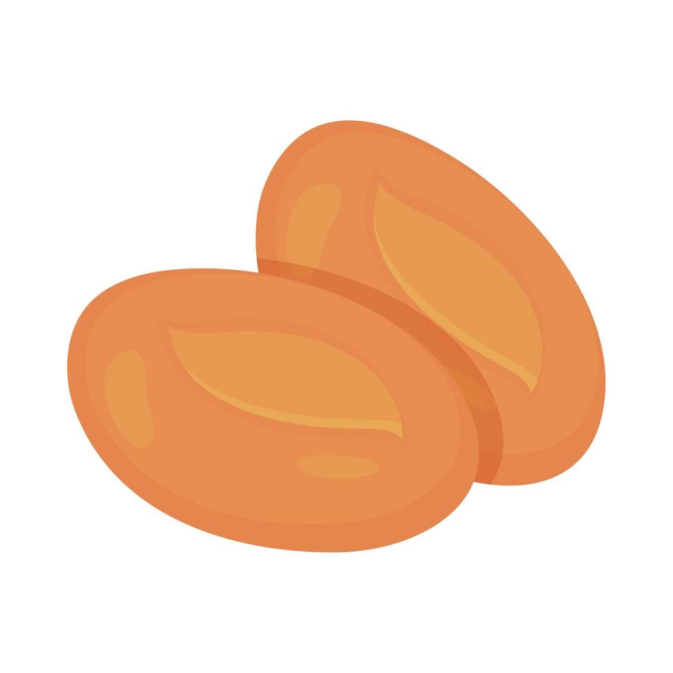 fresh bread icon vector