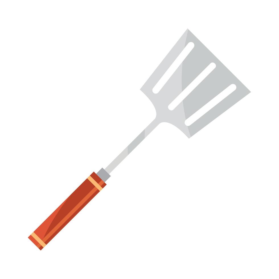 BBQ spatula icon vector