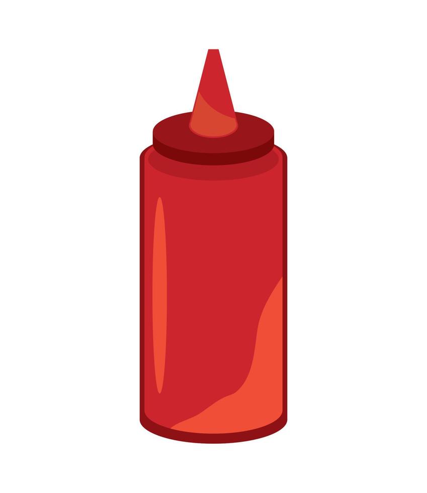 sauce bottle icon vector