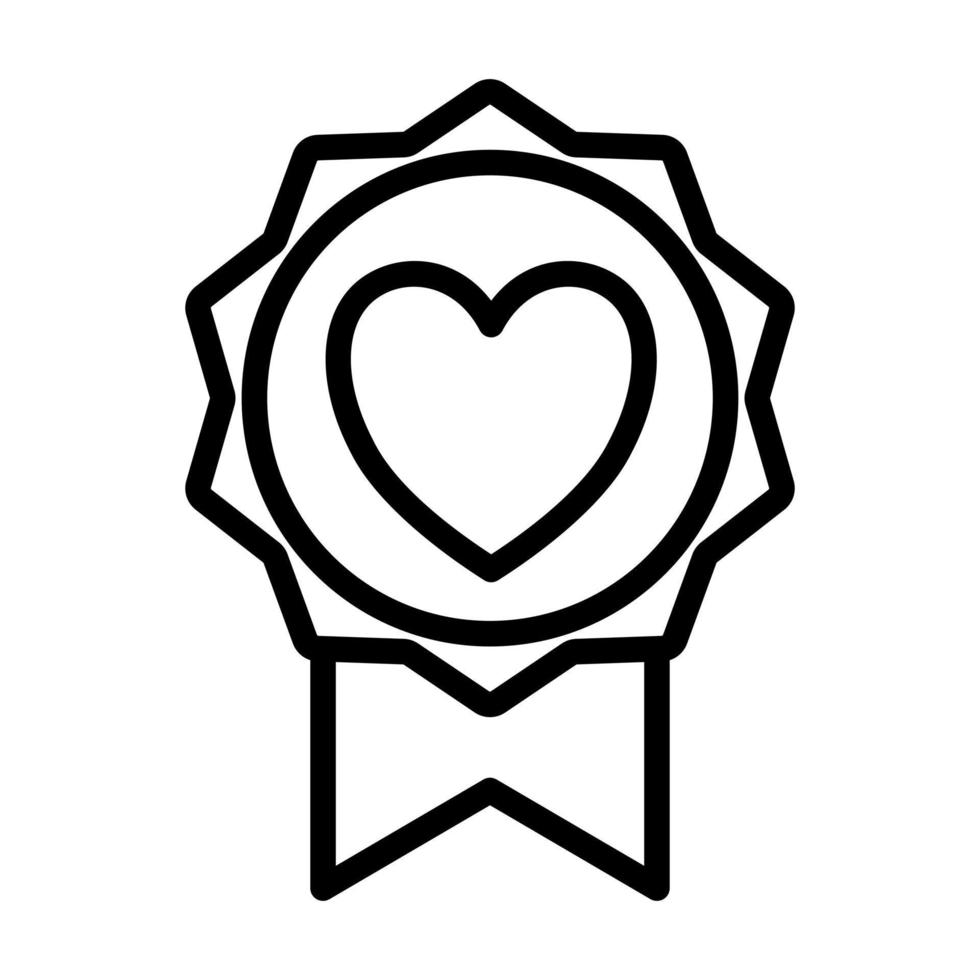 Badge Icon in trendy flat style isolated on grey background. Award symbol for your web site design, logo, app, UI vector