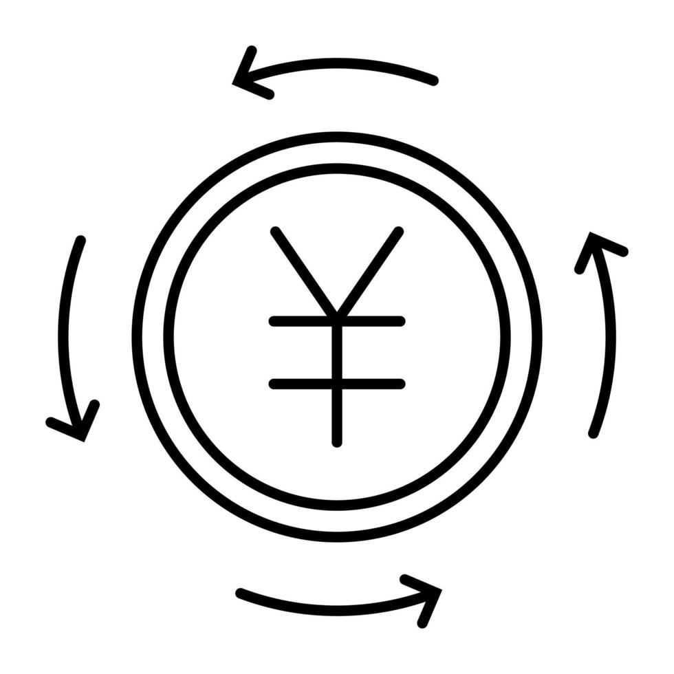 Currency Related Vector Line Icons. Contains such Icons as Exchange Rate and Currency Forecast, Change Graph