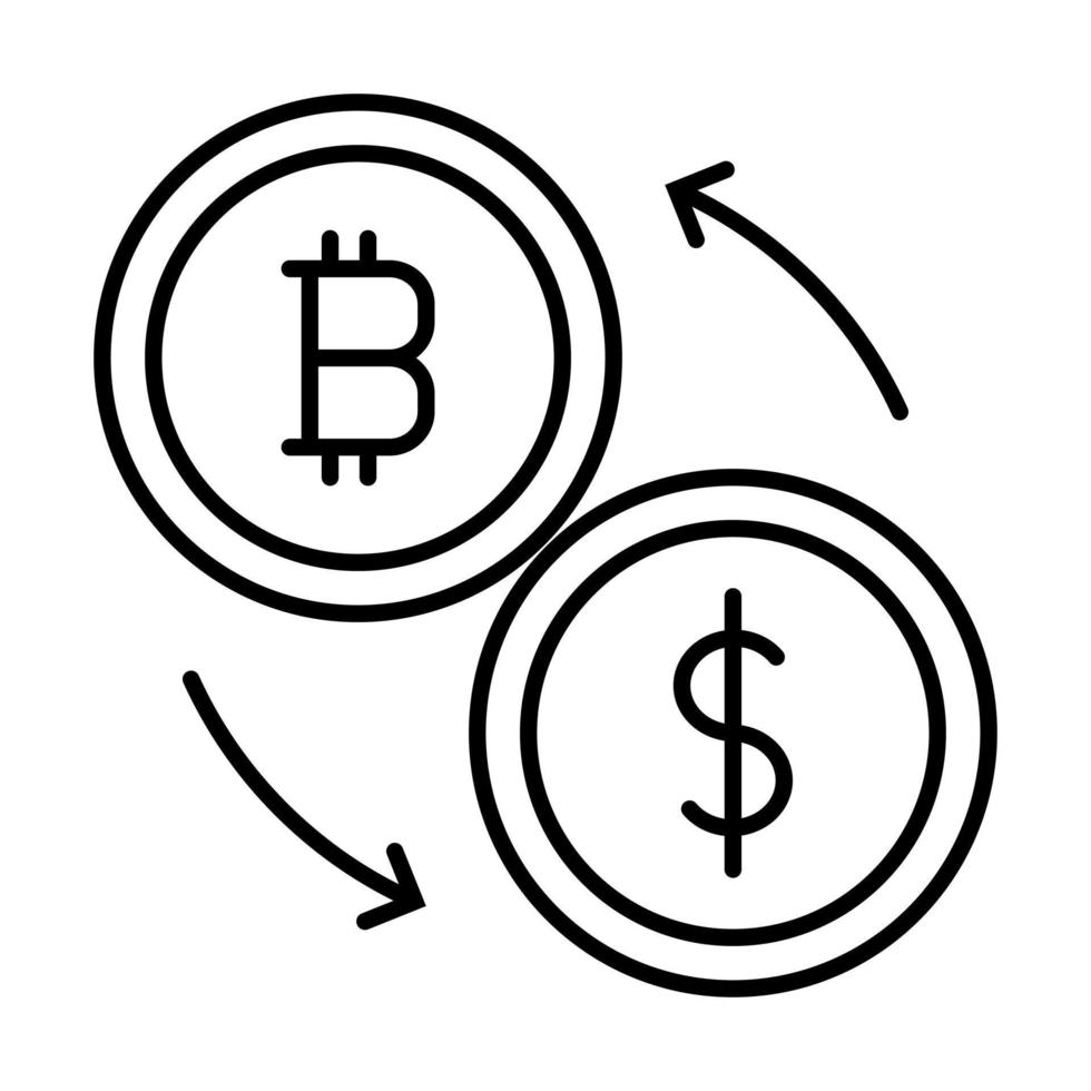 Currency Related Vector Line Icons. Contains such Icons as Exchange Rate and Currency Forecast, Change Graph