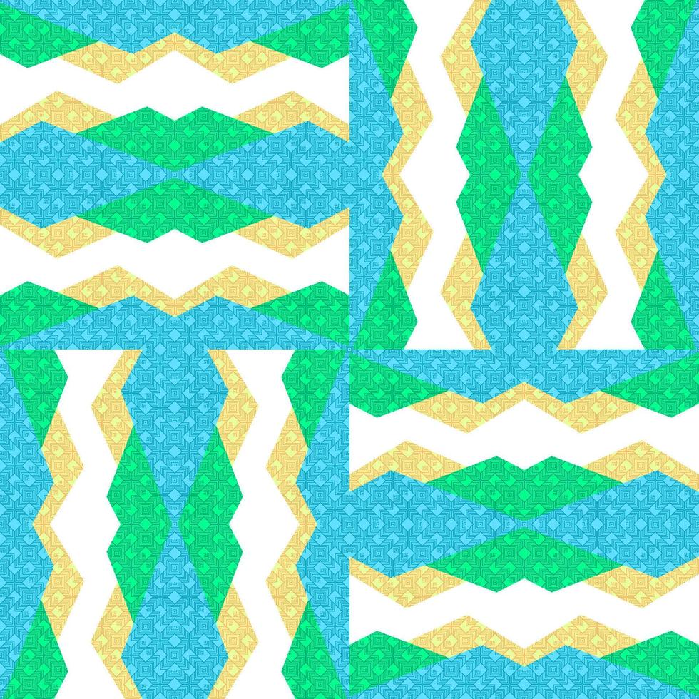 seamless pattern in japanese style. japanese traditional vector art.