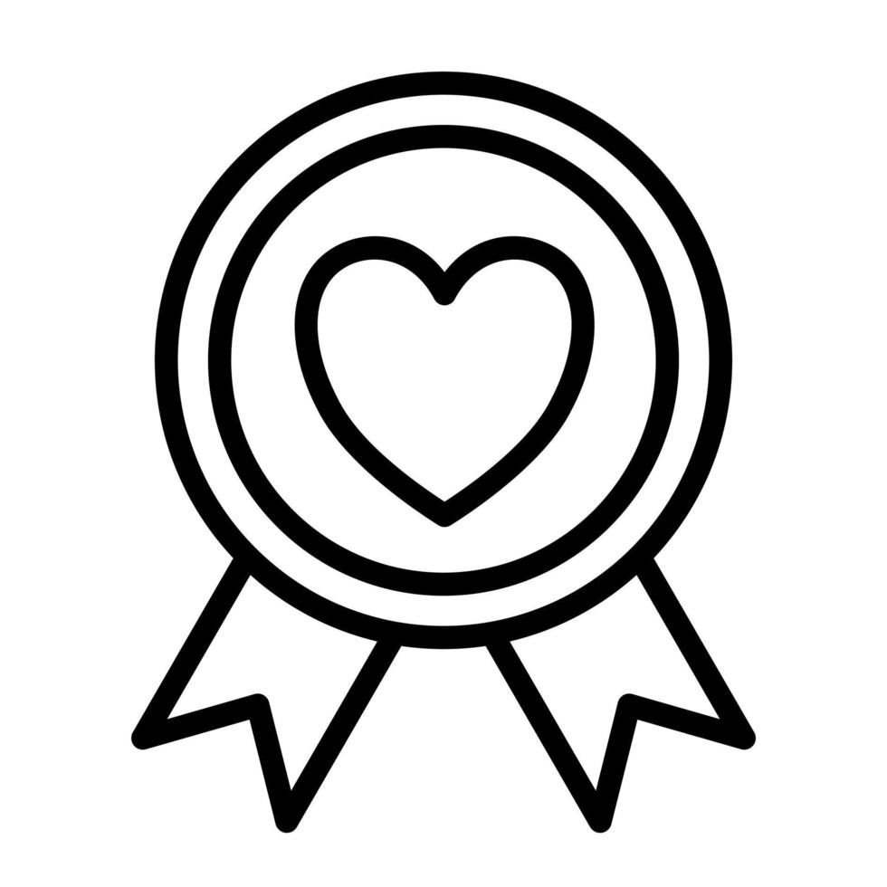 Badge Icon in trendy flat style isolated on grey background. Award symbol for your web site design, logo, app, UI vector
