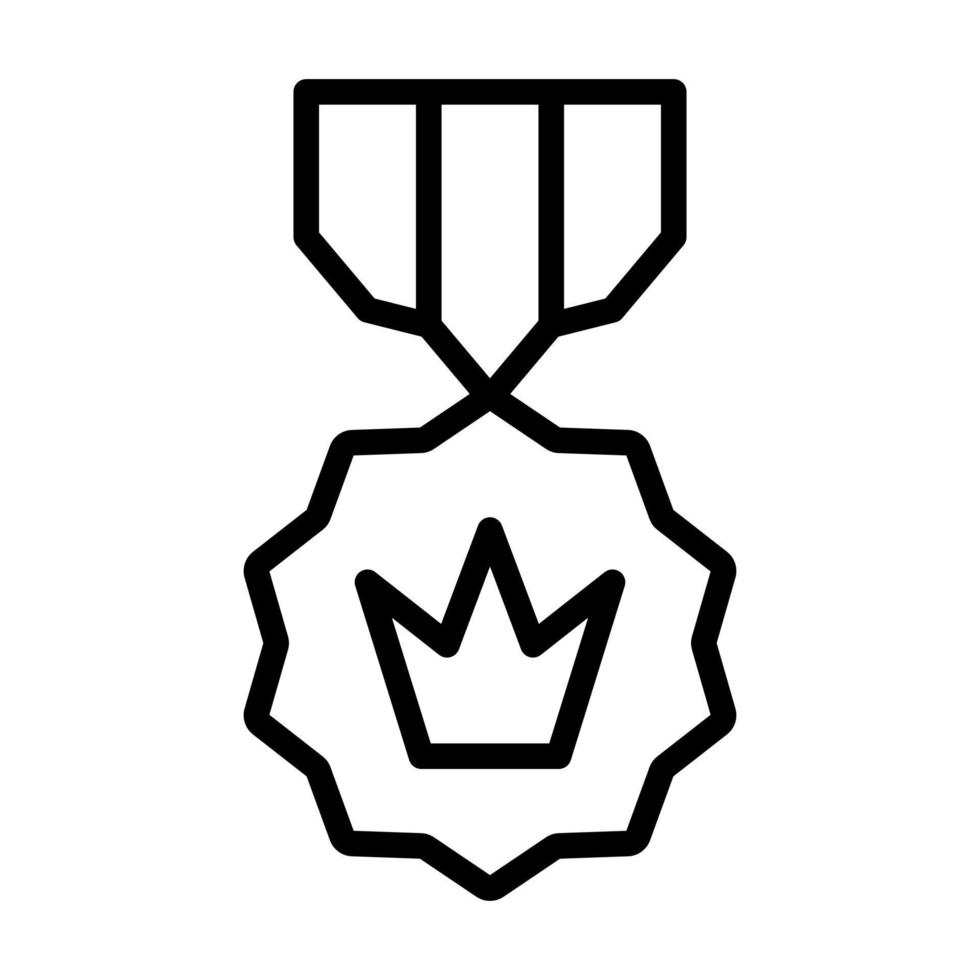 Badge Icon in trendy flat style isolated on grey background. Award symbol for your web site design, logo, app, UI vector