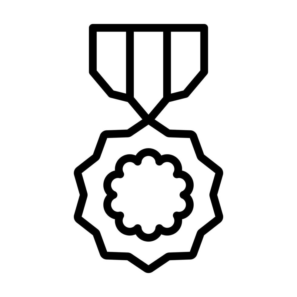 icono de insignia en estilo moderno y plano aislado en fondo gris. símbolo de premio para el diseño de su sitio web, logotipo, aplicación, interfaz de usuario vector