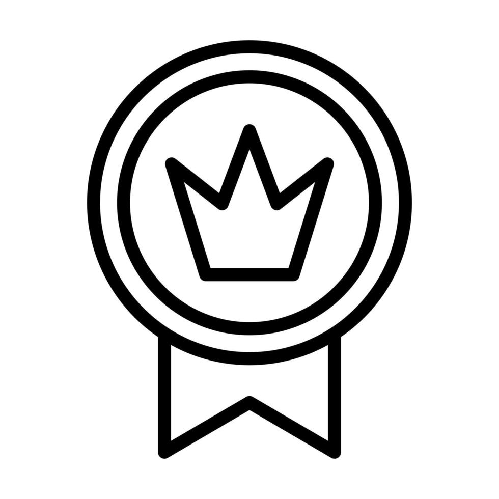 Badge Icon in trendy flat style isolated on grey background. Award symbol for your web site design, logo, app, UI vector