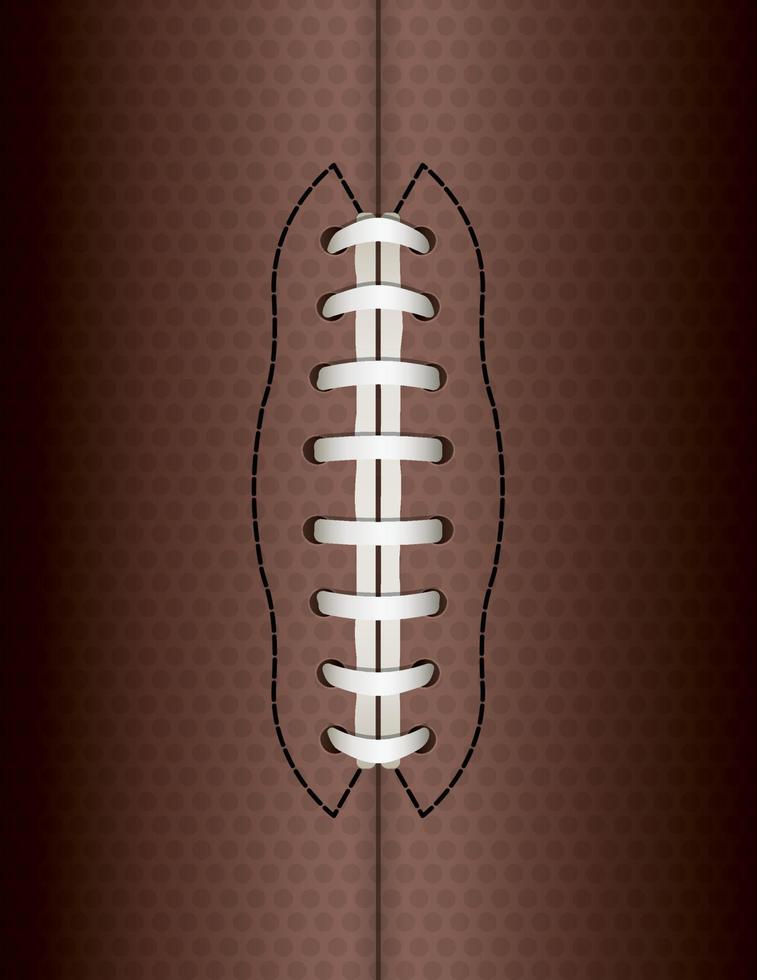 American Football Ball Background Illustration vector
