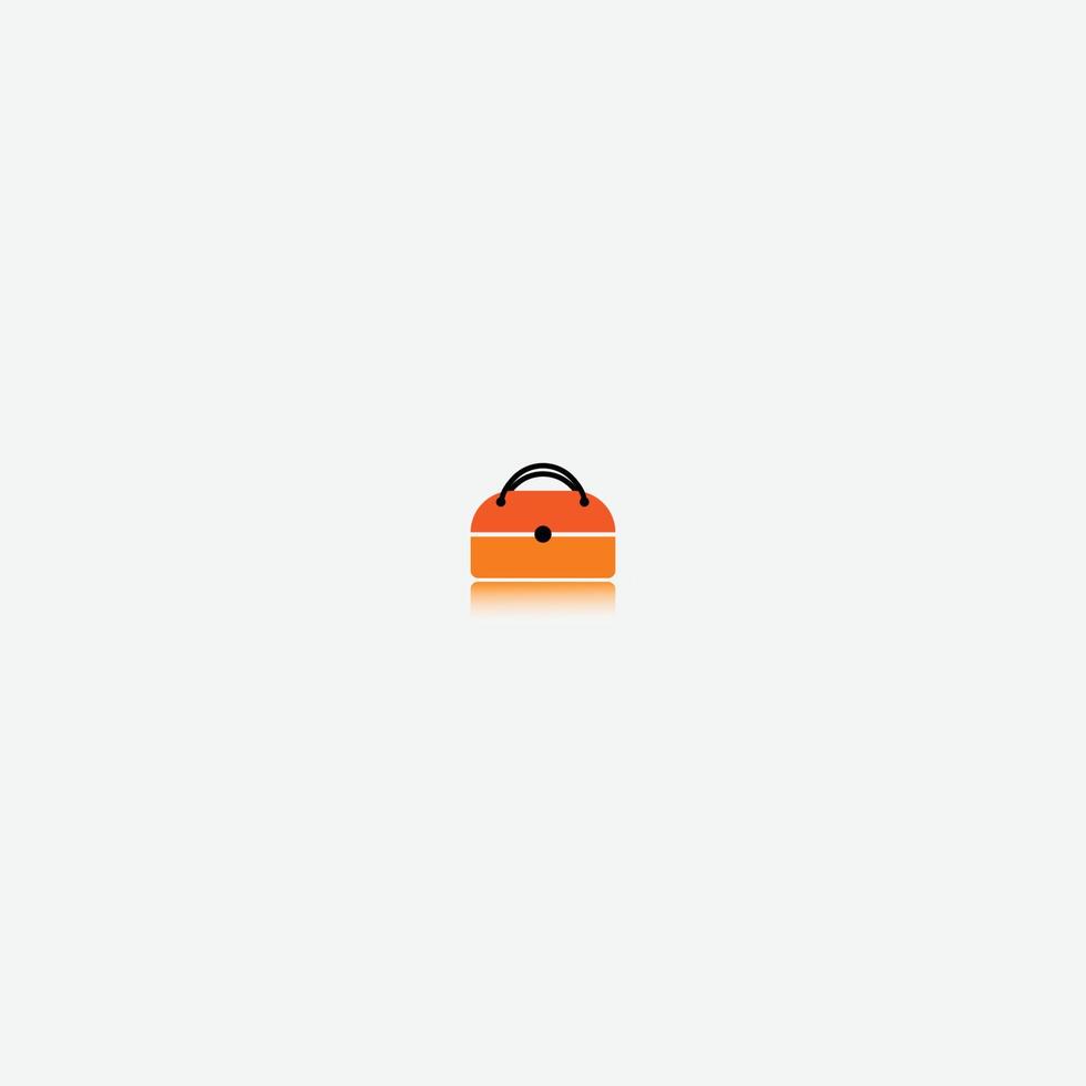 vector de logotipo de icono de bolsa