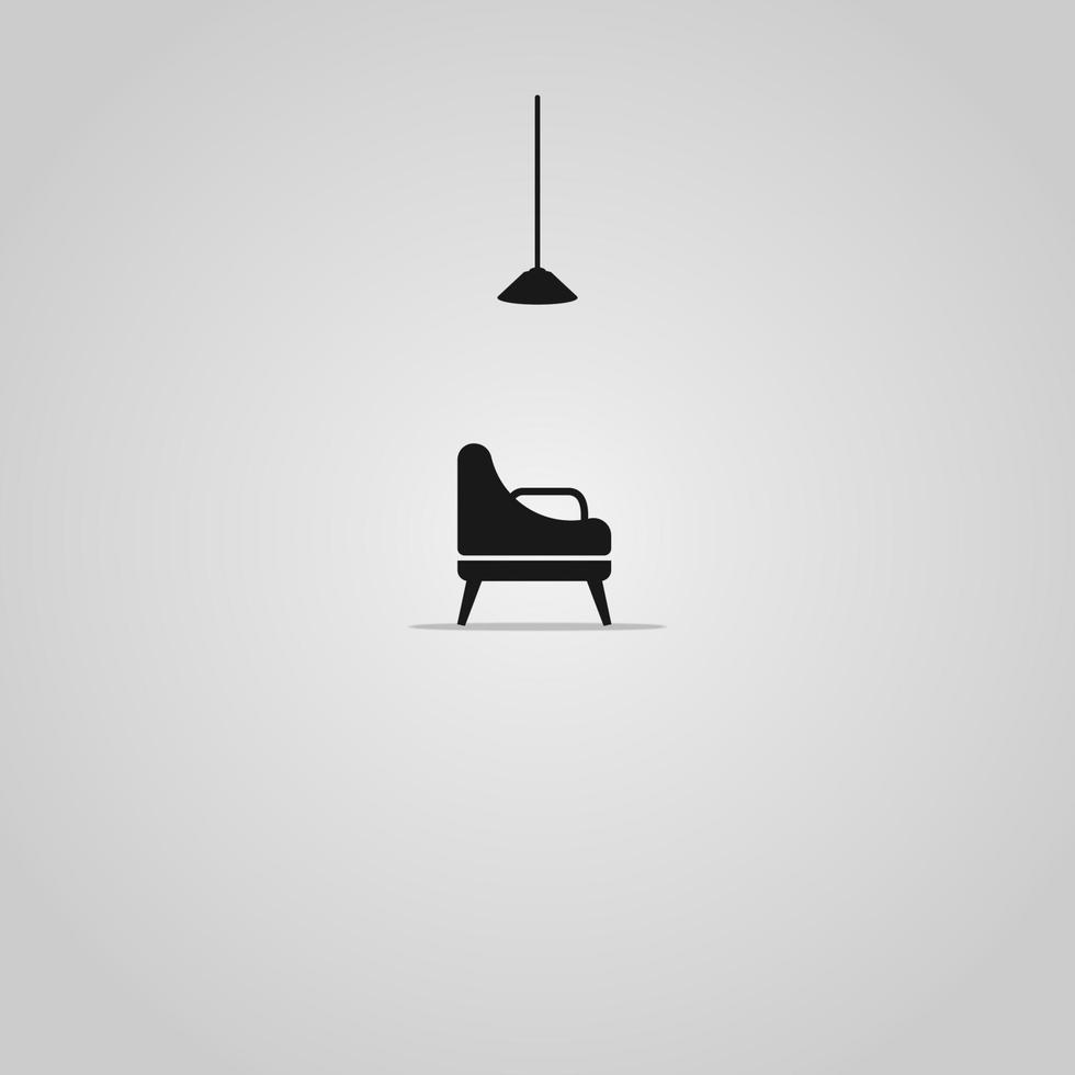 chair interior logo vector