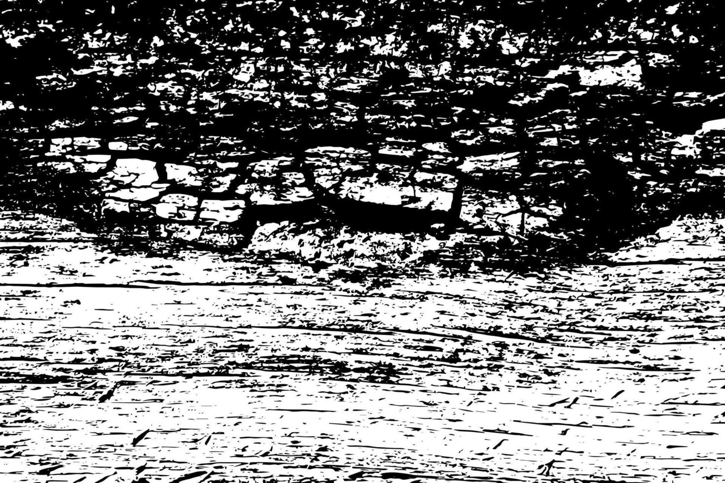 Rustic grunge vector texture with grain and stains. Abstract noise background. Weathered surface.