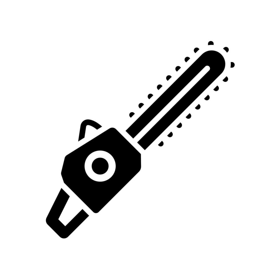 chainsaw icon design vector template