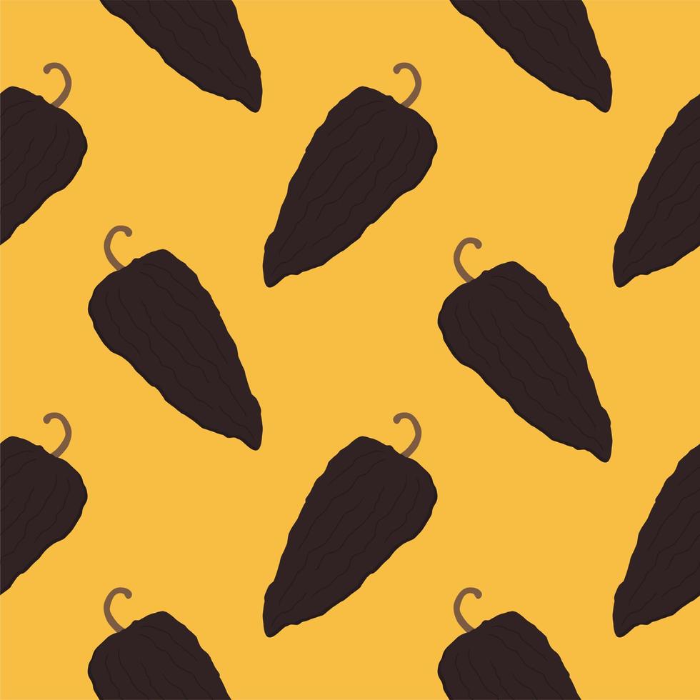 chili seamless pettern vector illustration.